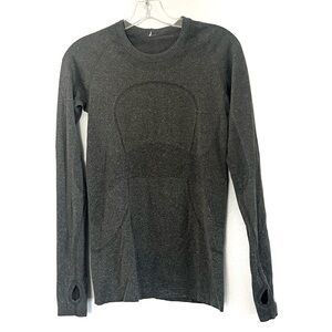Lululemon Gray Swiftly Tech Long‎ Sleeve Top - 6